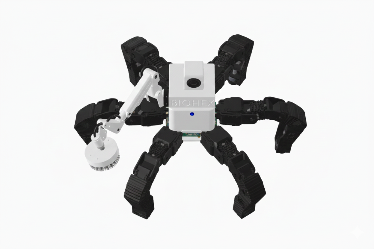 Hexapod Robot Rendering